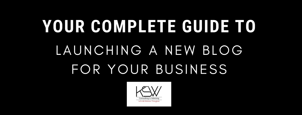 complete guide to launching a new blog